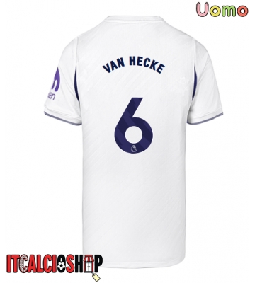 Tottenham Hotspur Jan Paul van Hecke #6 Prima Maglia 2026-27 Manica Corta Tottenham Hotspur Jan Paul van Hecke #6 Prima Maglia 2026-27 Manica Corta